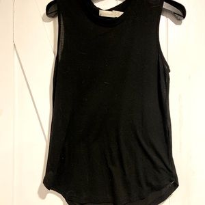 Costa Blanca sheer muscle tank